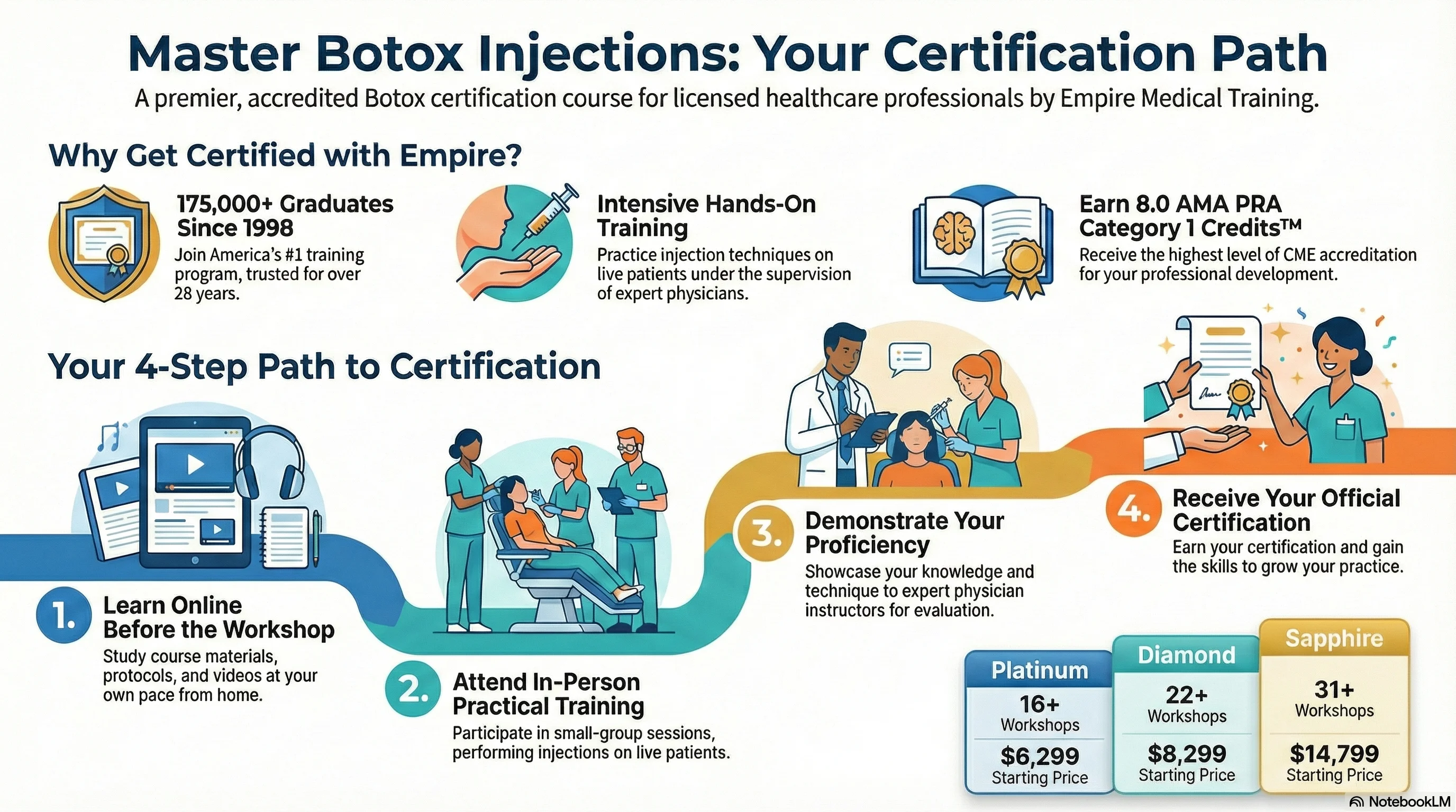 Botox Certification Infographic